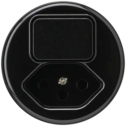 Inserto per combinazione INC I basico 3+tipo 13 nero 