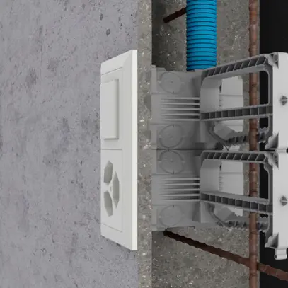 Boîte ENC HSB, avec ailettes, 77×65×90mm, M20/25/32, TFC 650°C 