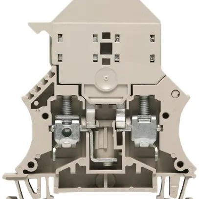 Morsetto fusible Weidmüller WSI /LD 10…36VUC connessione a vite 6mm² TS35 beige 