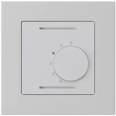Termostato ambiente INC kallysto.pro grigio chiaro senza interruttore 