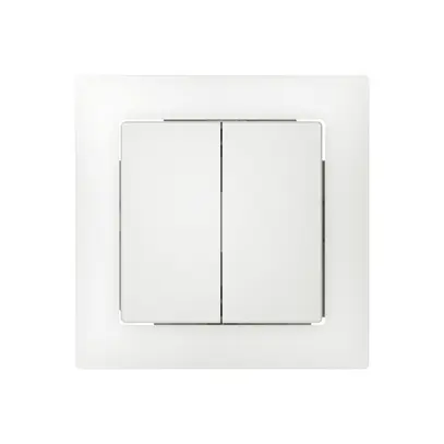 Interruttore pulsante INC SIDUS E 1/3+3/bianco 