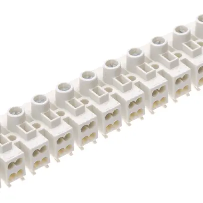 Morsettiera Electro Terminal 12P 1.5…2.5mm² 16A 450V bianco 