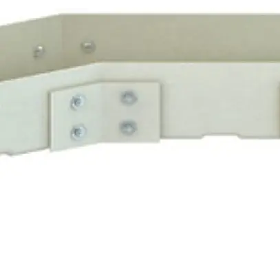 Horizontalbogen EBO KKB 90° 400×80mm Radius 250mm 