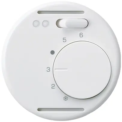 Insert pour thermostat d'ambiance ENC basico blanc pour plancher chauffant 