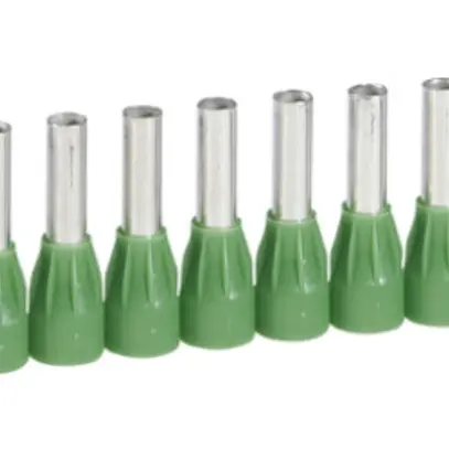 Bussola d'estremità isolata Cu 6mm² Legrand verde 