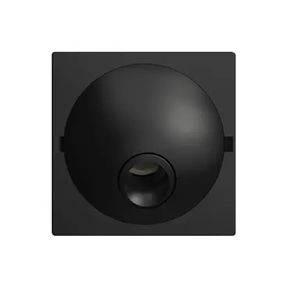 Scatola di raccordo INC EDIZIOdue nero senza morsettiera 