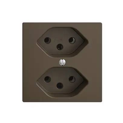 Prise ENC EDIZIOdue 2×T13 coffee 