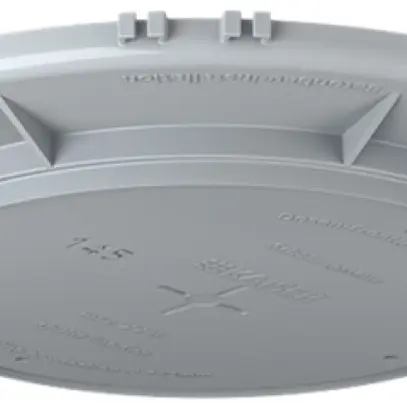 Placca frontale HaloX 180 per calcestruzzo in opera, uscita Ø145mm 