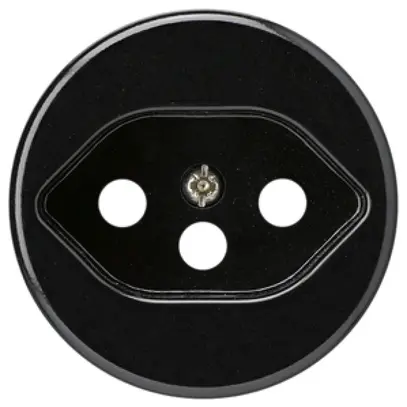 Disco frontale basico tipo 13 nero con protezione bambini 
