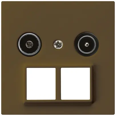 UP-Antennendose R/TV HMS kallysto A 23dB braun 