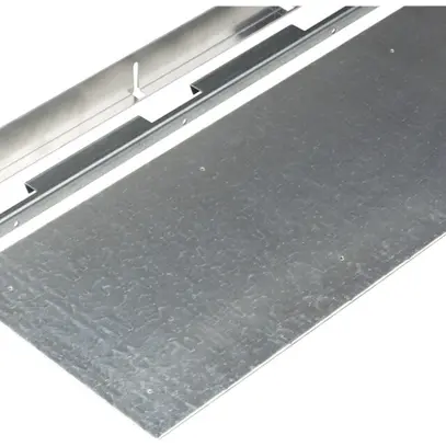 Coperchio chiuso Hager per BKB 85×250mm 