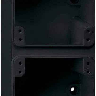 Intestazione AP robusto 2×1 antracite 