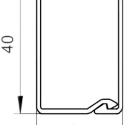 Installationskanal Bettermann WDK 40×25×2000mm reinweiss 