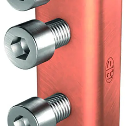 Manchon de contrôle Flury AL 7 vis M6×16, Ø fil=6…11mm 