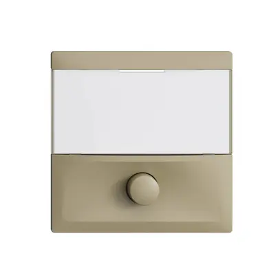 Tasto con porta-etichetta EDIZIOdue sand 