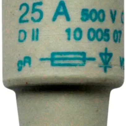 Fusible D super-rapide DII 20A 500V gR 