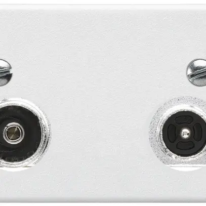 Prise d'antenne FLF Hager R-TV 14dB 2GHz blanc 