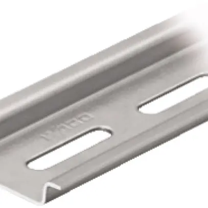 Barra profilata WAGO zincato 35×7.5 2m EN 50022-35 