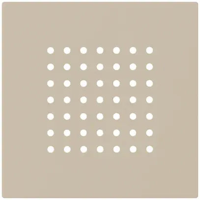 Plaque frontale kallysto pour carillon beige 