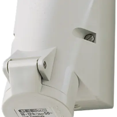 Presa AP IP44 grigio 5P 16A 0…50V 1h, 100×75×113mm 