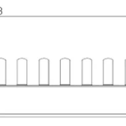 Peigne de raccordement Siemens SENTRON 5ST3 4P 3Ph broche 10mm² 218mm gris 