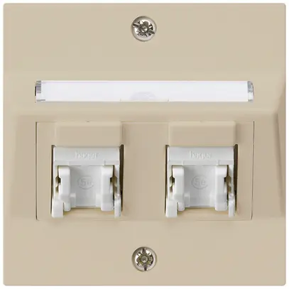 UP-Montage-Set kallysto A Kat.5e 2RJ45/u beige 