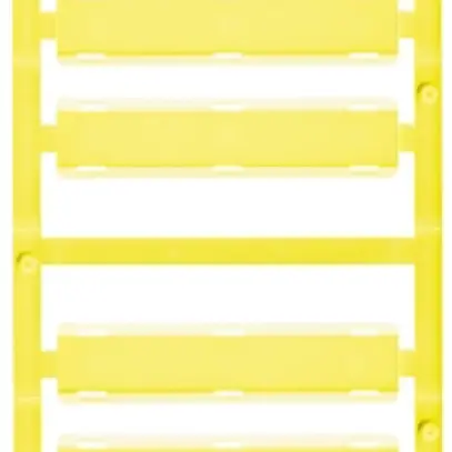Marqueur de câble Weidmüller MultiCard SFX p.Ø7…40mm 60×10mm PA66 jaune 