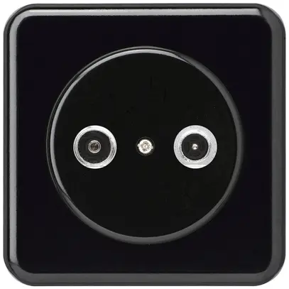 Presa d'antenna INC basico TV-R mont.C 14dB 2GHz nero 