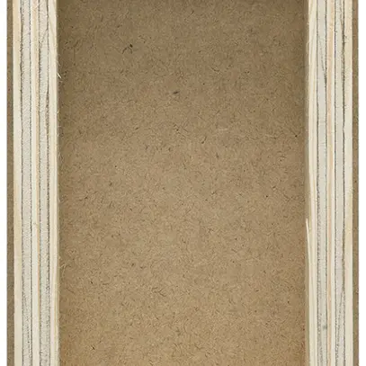 Boîte d'encastrement robusto 2×1 bois brut 