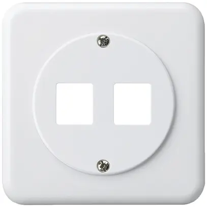 Kit frontale G HMS basico per 2 moduli bianco 