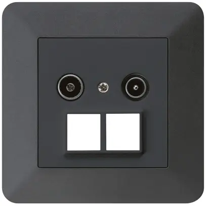 Presa antenna INC R/TV HMS kallysto.trend 23dB nero 