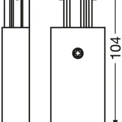 Alimentazione terminale LEDVANCE TRACKLIGHT bianco 