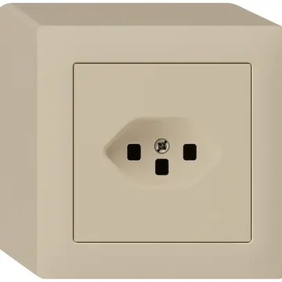Presa AP kallysto T23 beige con morsetti ad innesto 