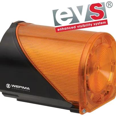 Sirène LED WERMA 444 24VAC/DC jaune 
