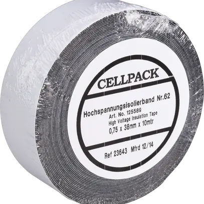 Ruban isdolant pour haute tension 38mm×10m no.62 noir 