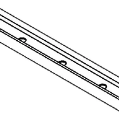 Rail de fixation au sol Lanz 200mm ZMA 