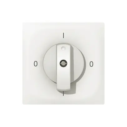 UP-Drehschalter SIDUS E 0/3L weiss 