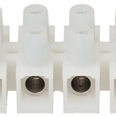 Barrette de bornes Adels-Contact 12P 4…16mm² 76A 500V blanc 