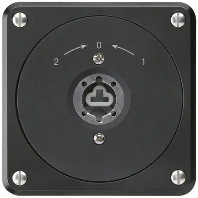 Contact pivotant à clé ENC robusto noir sans clapet sans cylindre invers.combi 