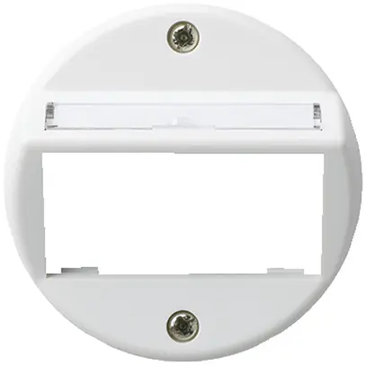 Kit de montage pour 1 M3 module multimédia basico blanc 