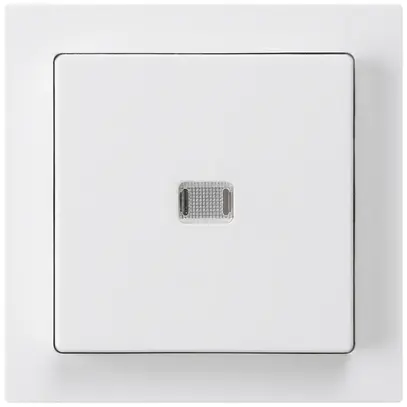 Interruttore pulsante luminoso INC kallysto 3/1P bianco 