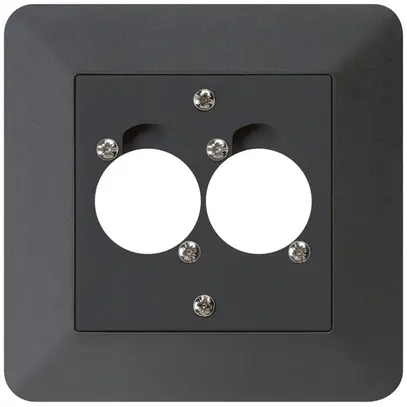 Kit di montaggio INC per 2 XLR kallysto.trend nero 