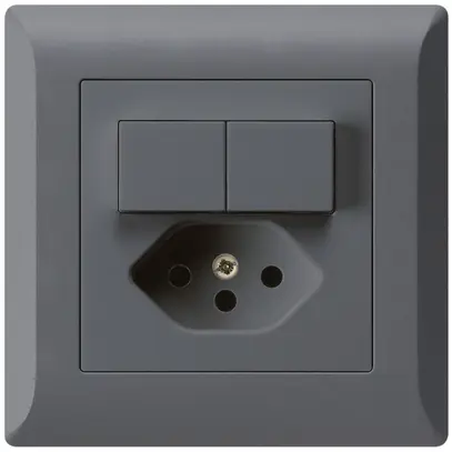 Combinazione INC 1/3+3/1P+T13 antracite kallysto.line 