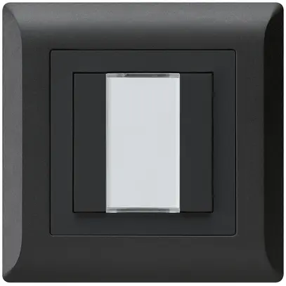 Poussoir ENC kallysto.line KNX 2×s/e-link noir 