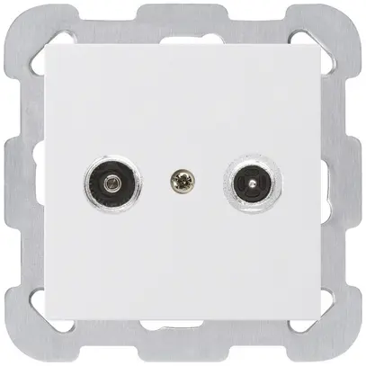 Presa antenna INC kallysto R/TV montaggio B 23dB 2GHz bianco 