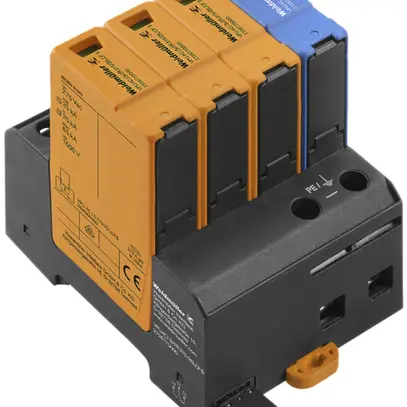 Parasurtension Weidmüller VPU AC I 3+1 R 275/25 LCF S 2PE 