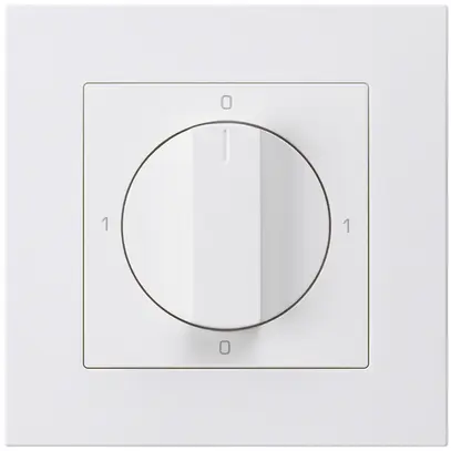 Interruttore rotativo INC kallysto.pro 0/3L bianco con manopola 