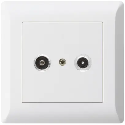 Presa antenna INC kallysto.line R/TV 14dB 2GHz bianco 