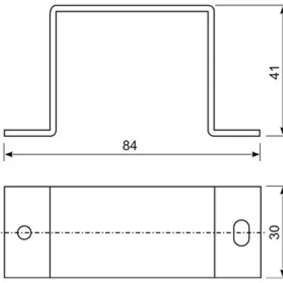 Montagewinkel Wunderli für SSM Mini Schwimmer 