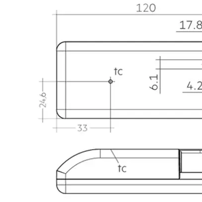Alimentazione LED MH DALI-2 NFC 6.16W 7…44V 100…1050mA REG 